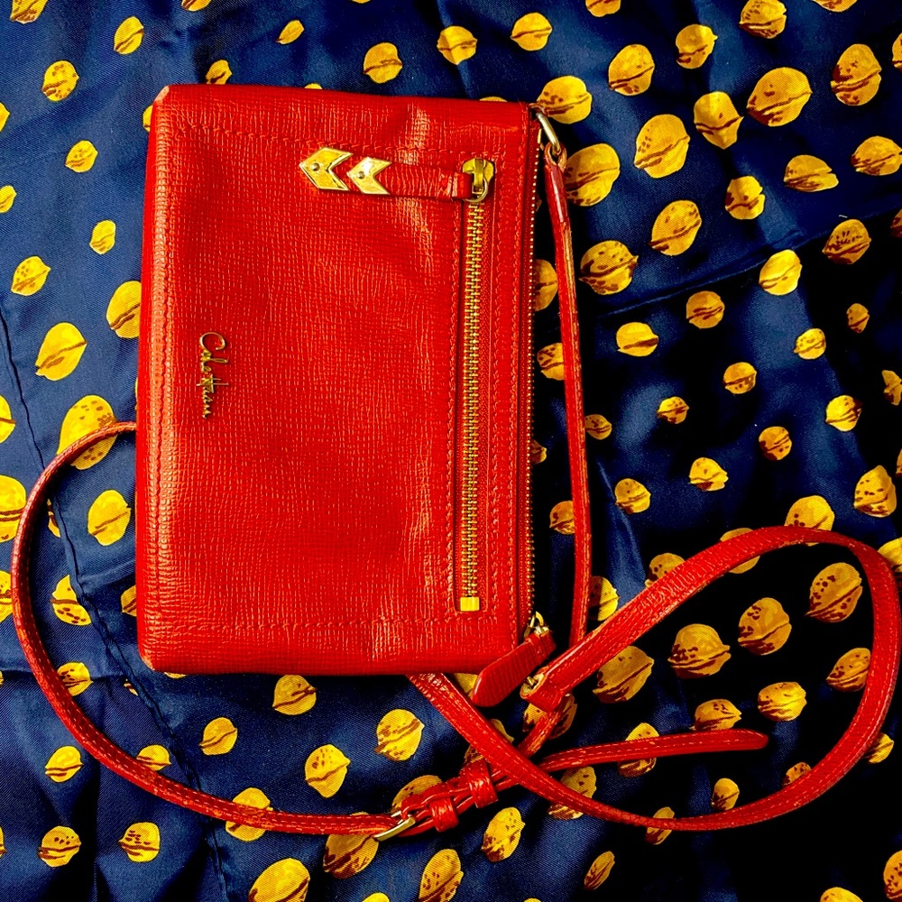 Cole Haan red crossbody